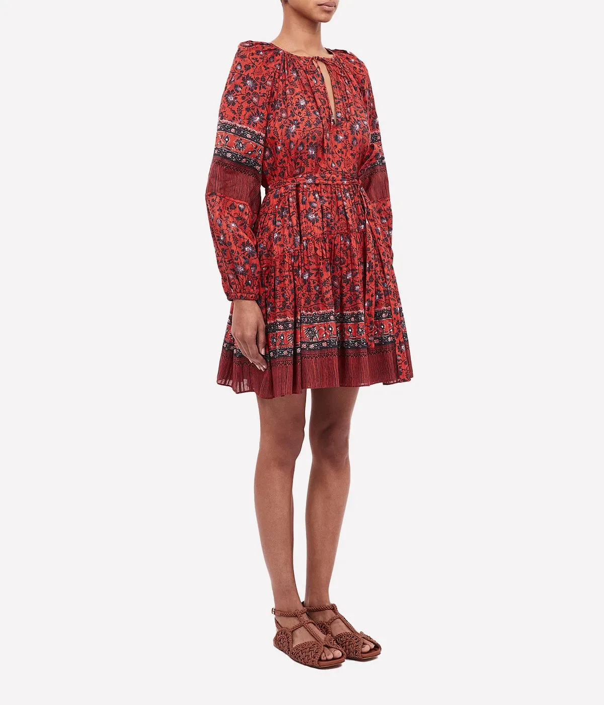 Abri Dress in Poppy