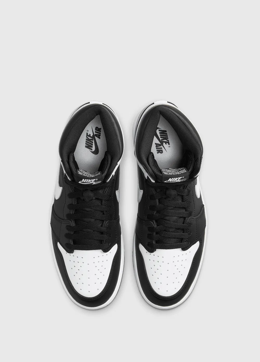 Air Jordan 1 Retro High OG 'Black White' Sneakers
