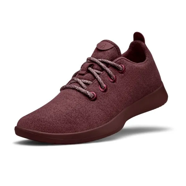 Allbirds Wool Runners - LIMITED EDITION: Berry Red (dark red Sole)