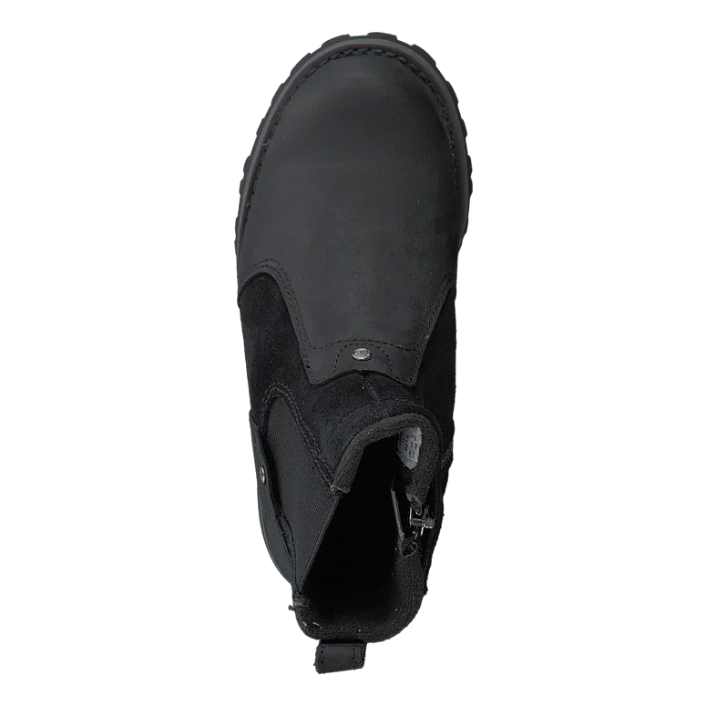 Asphalt Trail Chelsea CA19YN Black Full-Grain