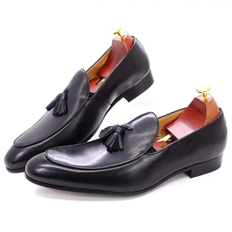 Benedict Tassel Dress Loafer Shoes - Men Shoes