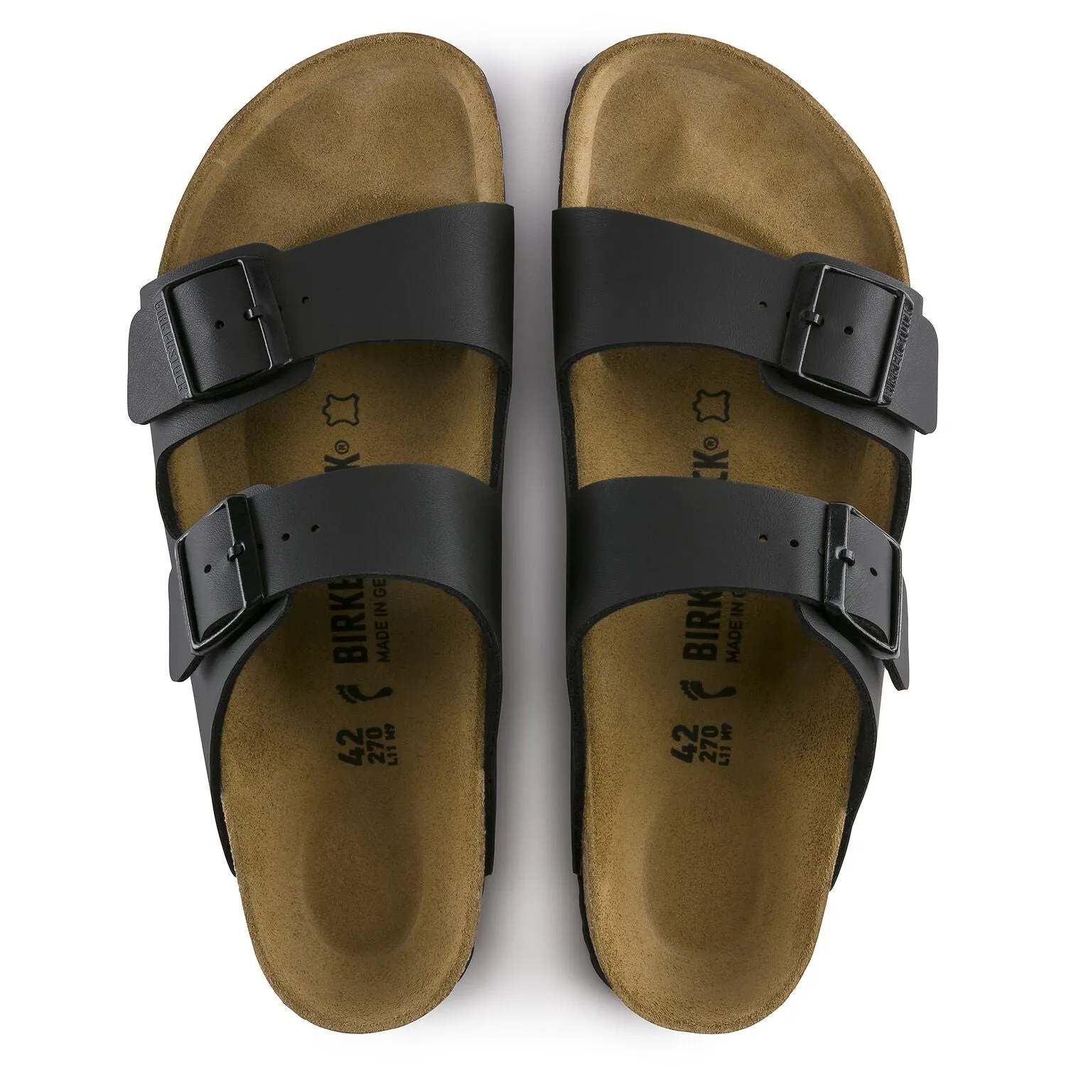 BIRKENSTOCK  Arizona Birko-Flor Narrow - Black
