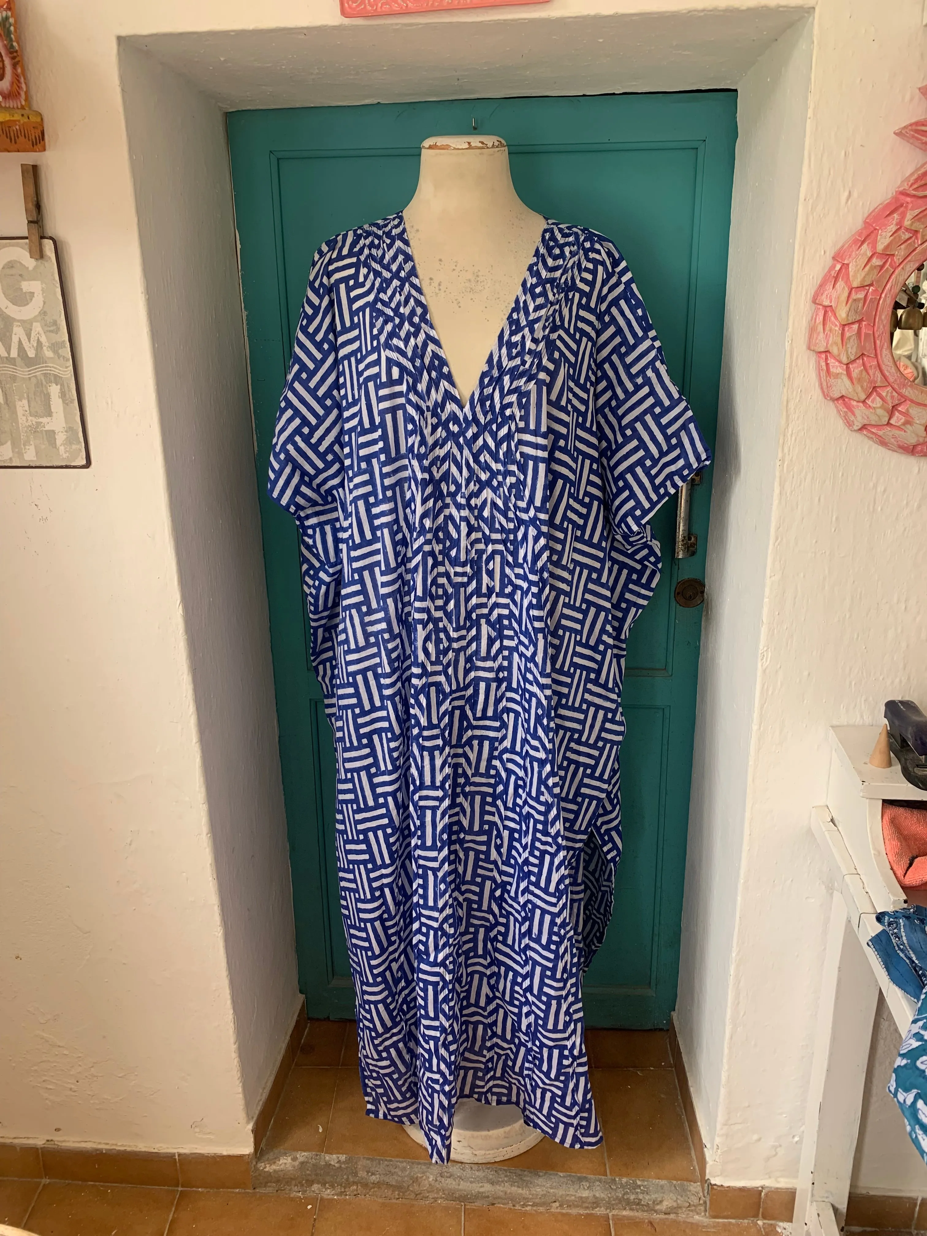 Bodrum kaftan  Blue new 2024