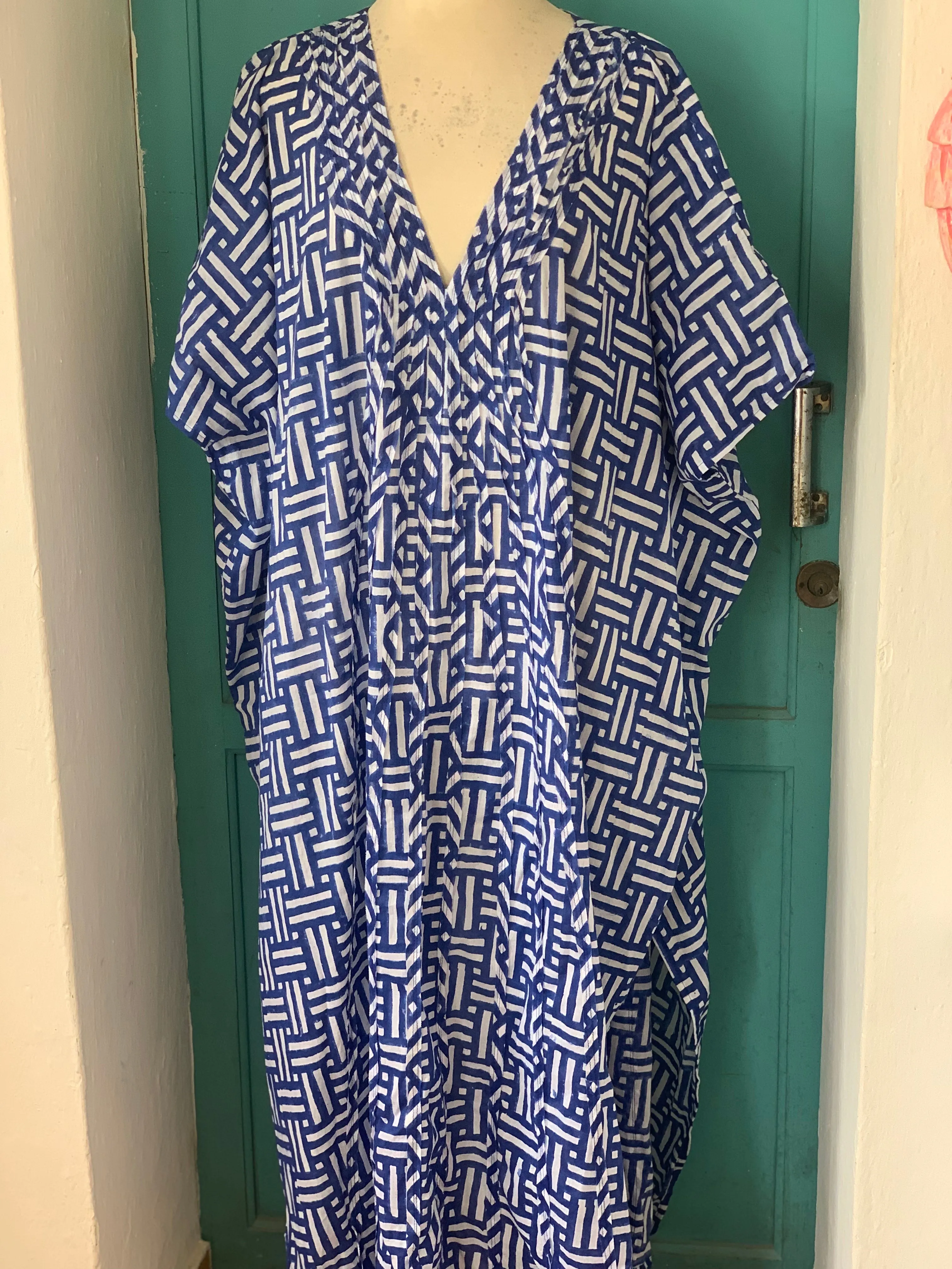 Bodrum kaftan  Blue new 2024