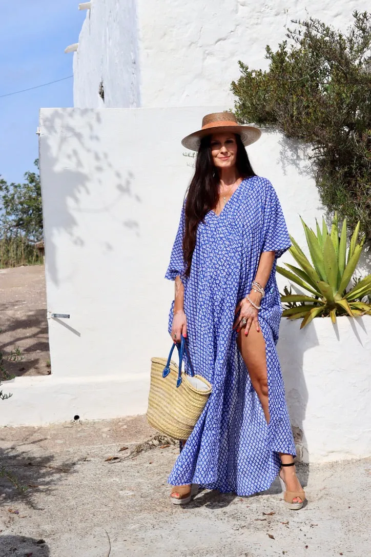 Bodrum kaftan  I see you BLUE