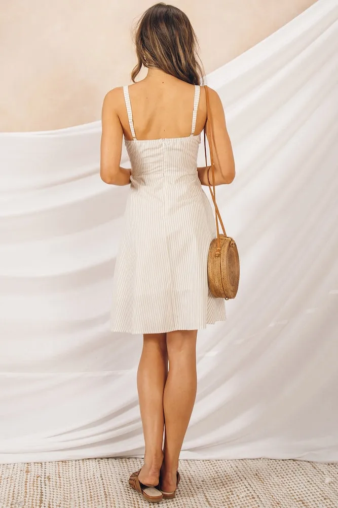 Canyon Drive Dress Beige