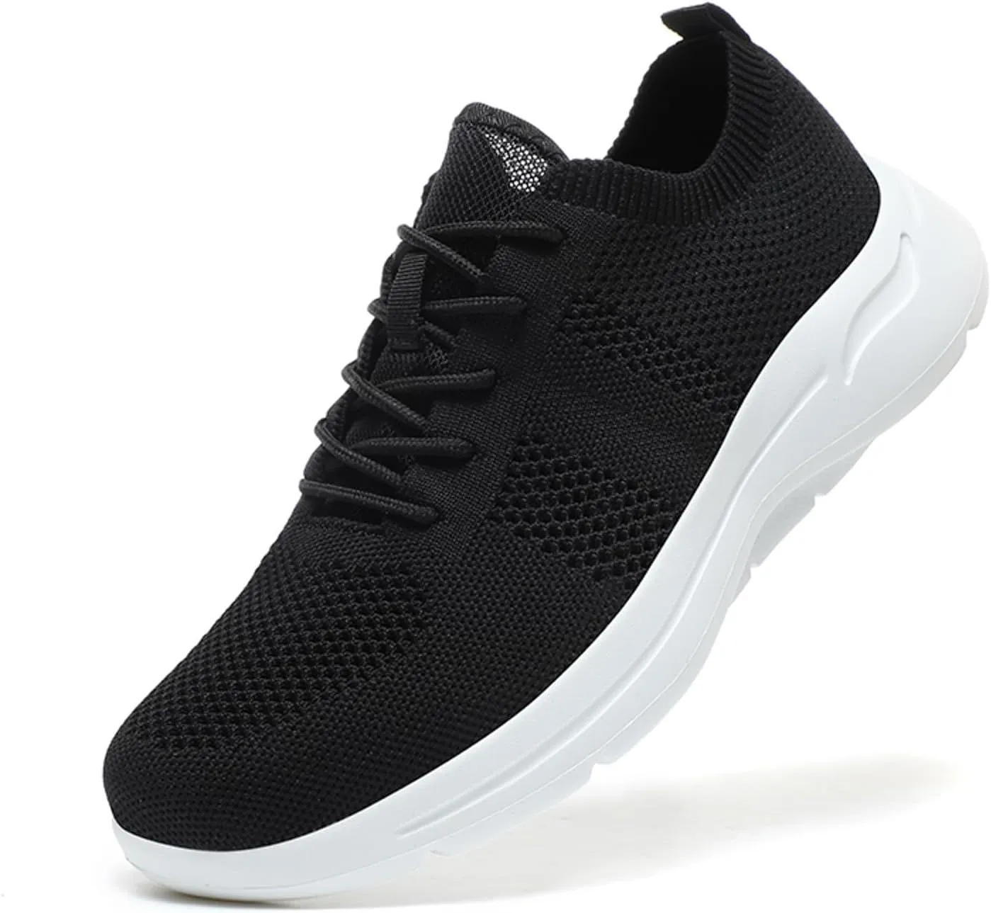 Casual Walking Shoes Men Sports Shoes Fashionable New Pattern Simple and Pure Color Mesh Breathable and Comfortable Flat