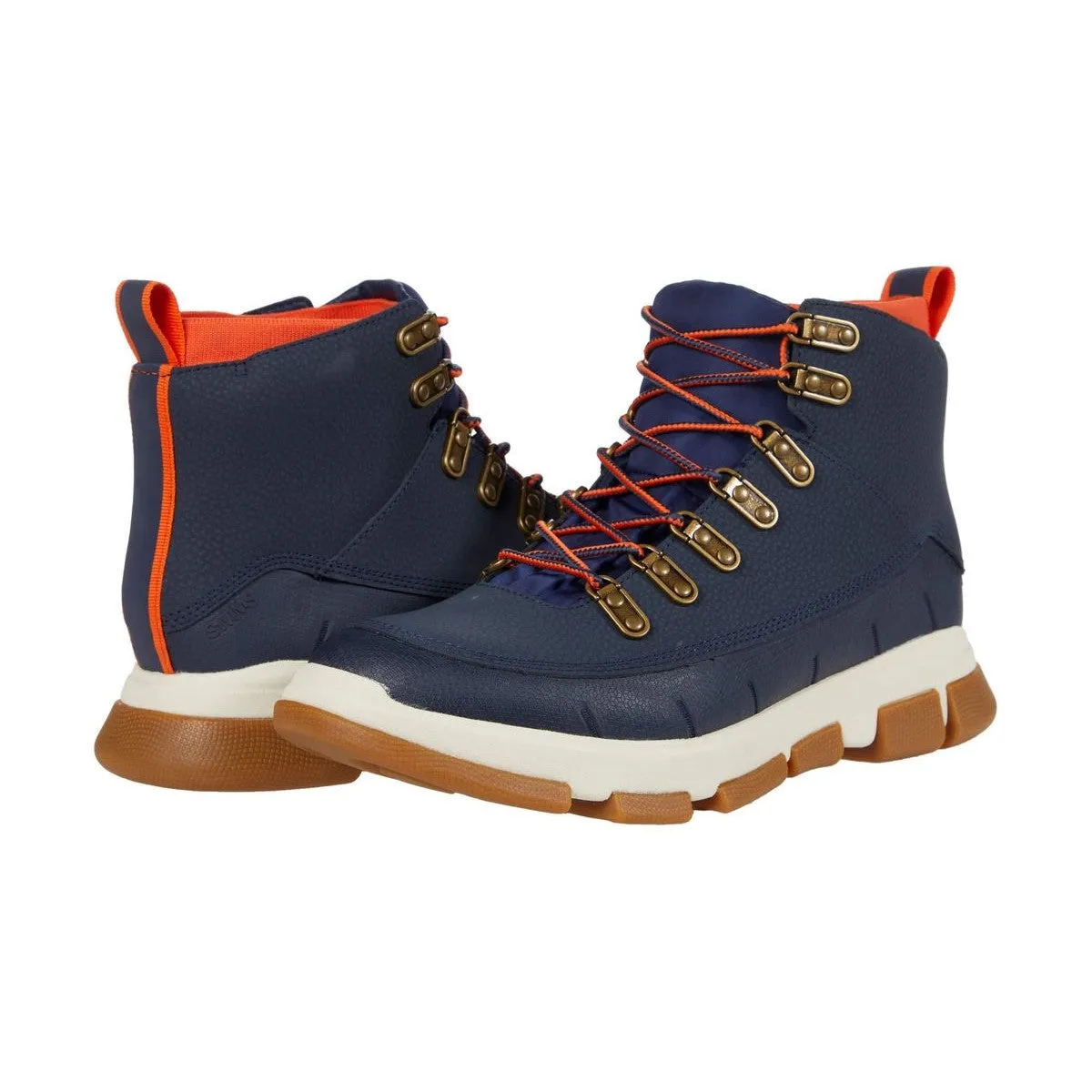 City Hiker II (Navy   Orange)