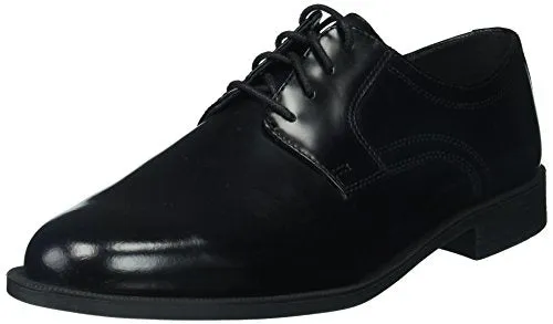 Cole Haan Men's Ross Dustin Plain Toe Oxford, Black Boxed Leather, 8.5 Medium US