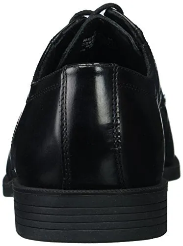 Cole Haan Men's Ross Dustin Plain Toe Oxford, Black Boxed Leather, 8.5 Medium US