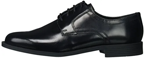 Cole Haan Men's Ross Dustin Plain Toe Oxford, Black Boxed Leather, 8.5 Medium US