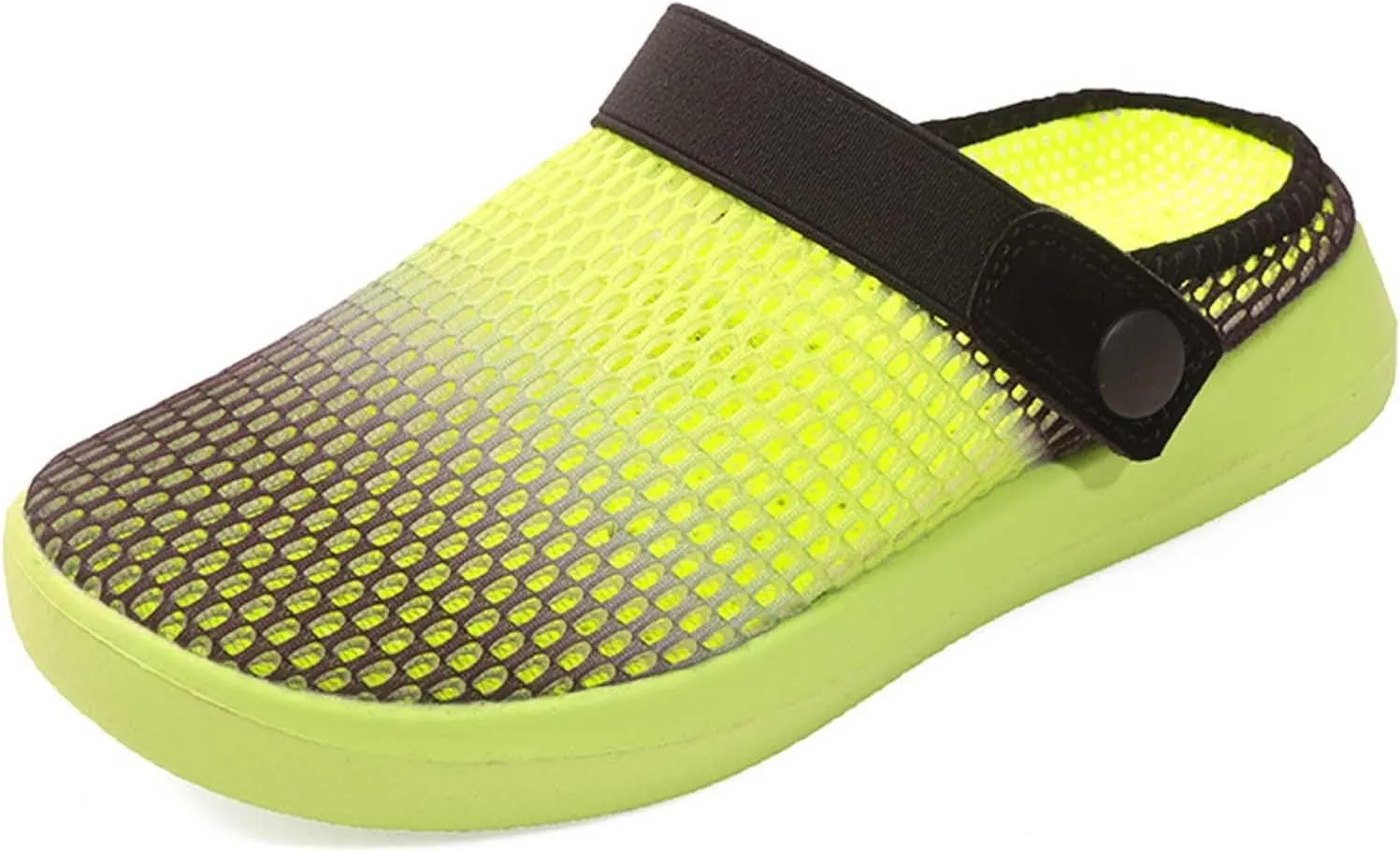Couples' Spring and Summer Fashion Color Matching Mesh Breathable Non Slip Wet Slippers Slides Size 11 Women