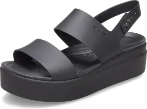 Crocs Womens Brooklyn Low Wedges, Platform Sandals