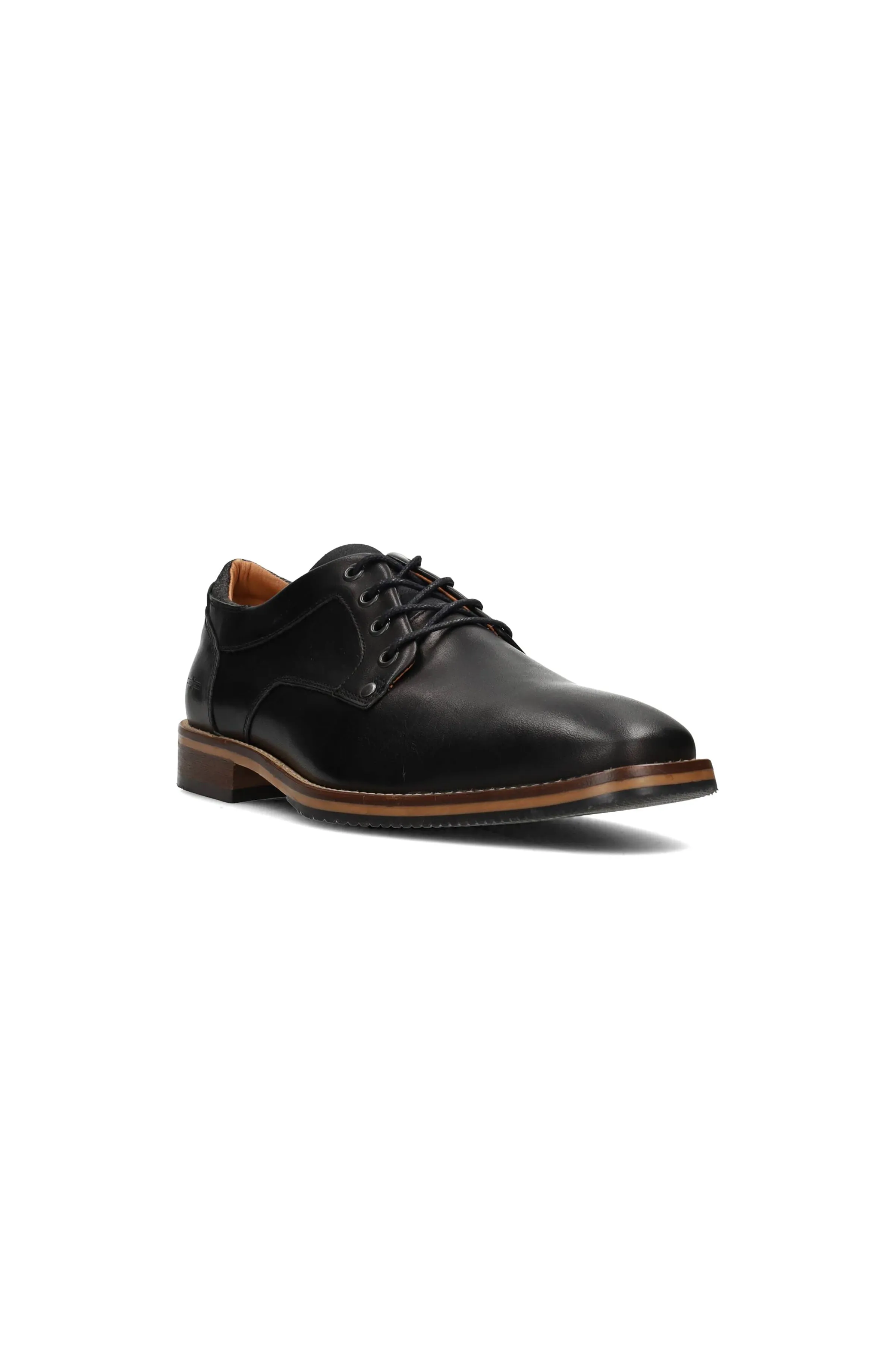 DESK BURNISHED LEATHER OXFORD SHOE