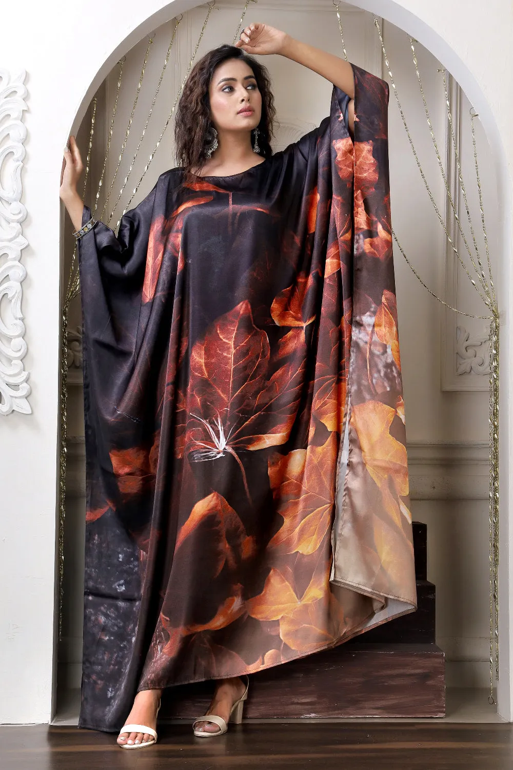 Evening Party wear kaftan dress Kaftan Loungewear Kaftan for Women Silk Kaftan