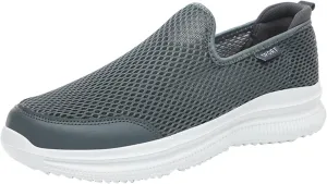 Fashion Sneakers Comfortable Fashion Summer Men Breathable Mesh Shallow Mouth Slip On Lightweight Casual Shoes