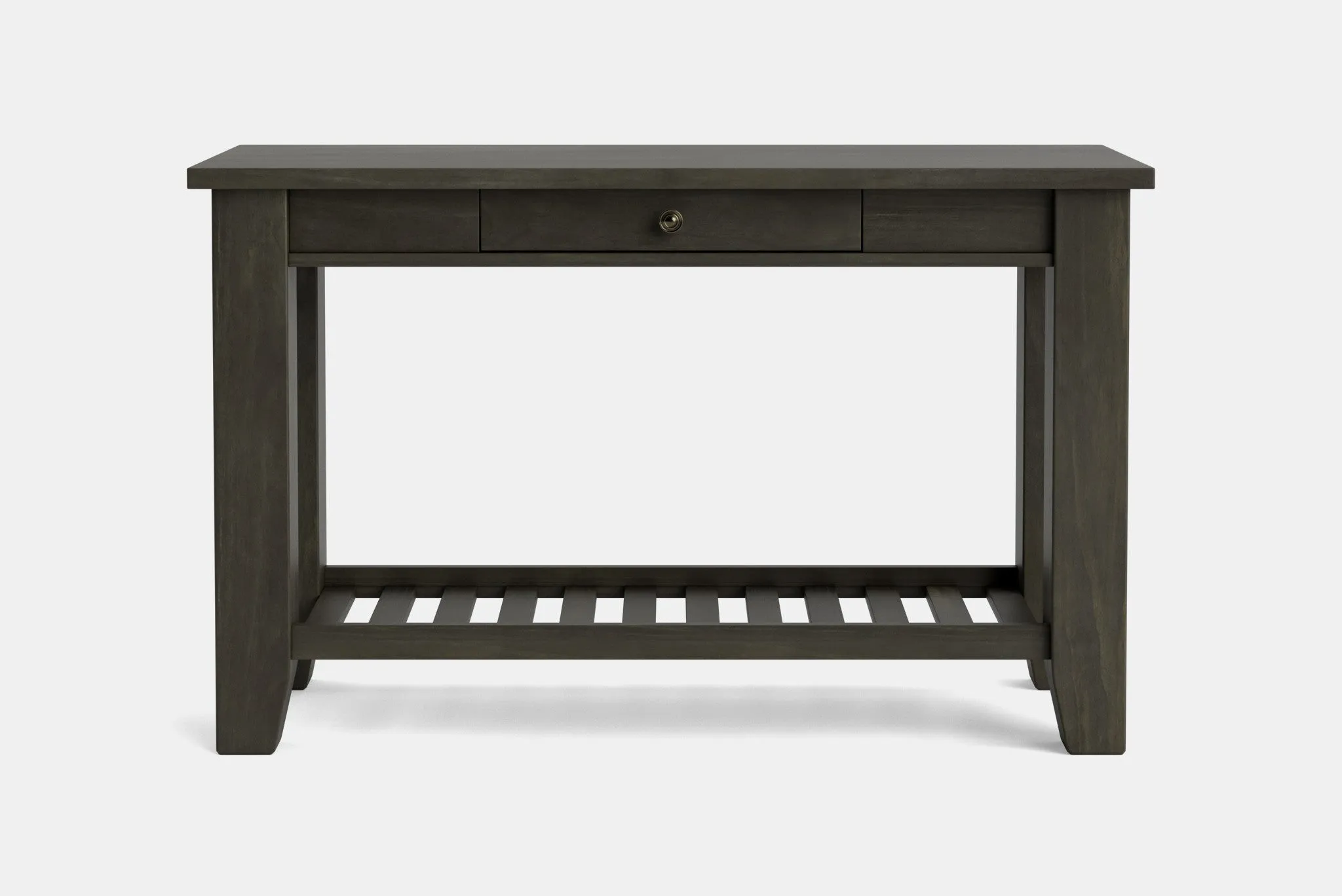 Ferngrove Hall Table with Rack & Drawer