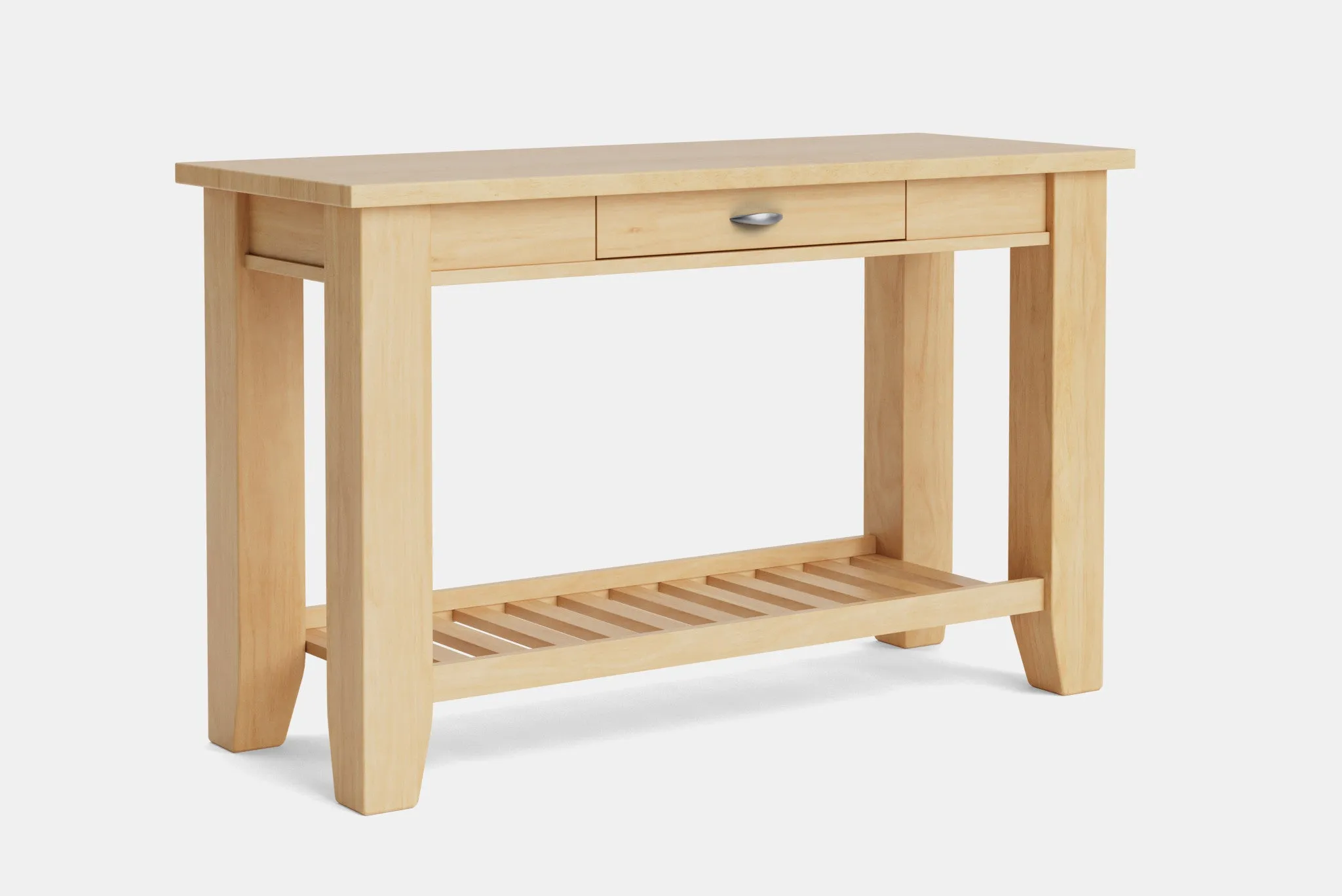Ferngrove Hall Table with Rack & Drawer