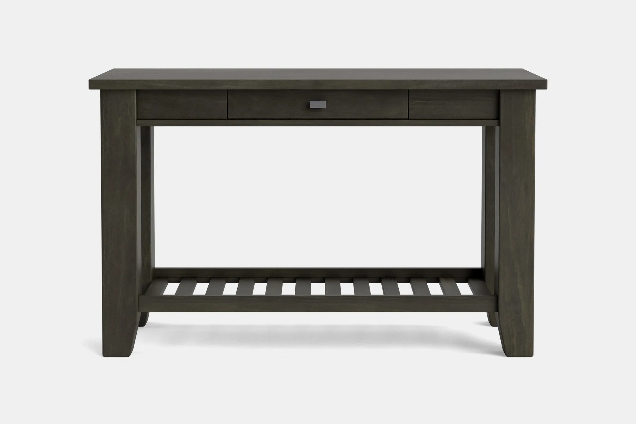 Ferngrove Hall Table with Rack & Drawer