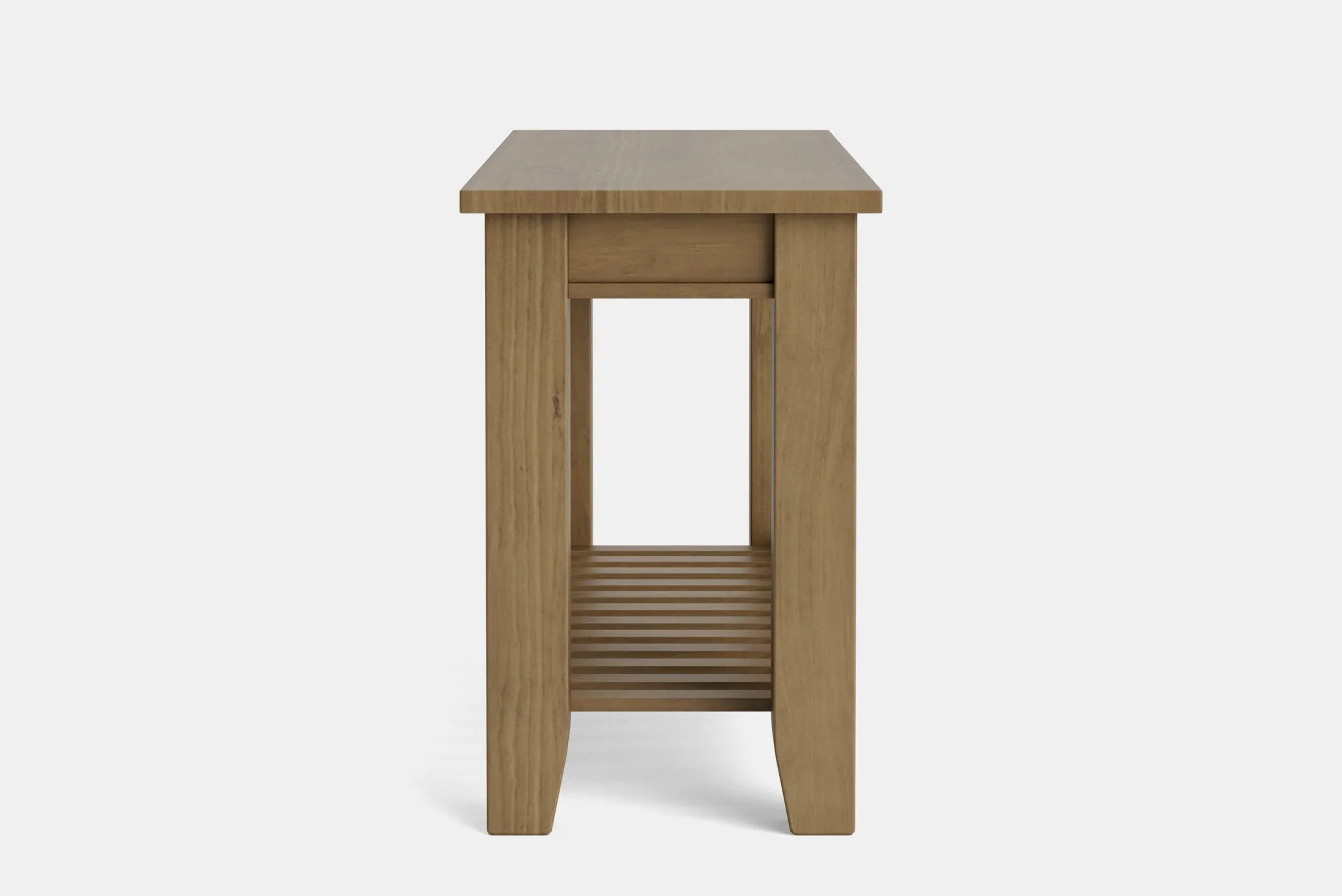 Ferngrove Hall Table with Rack & Drawer