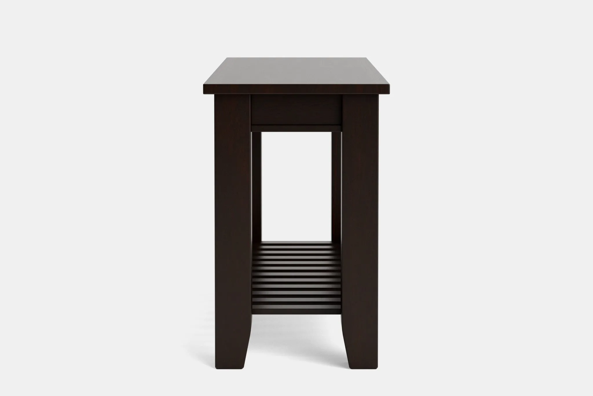Ferngrove Hall Table with Rack & Drawer