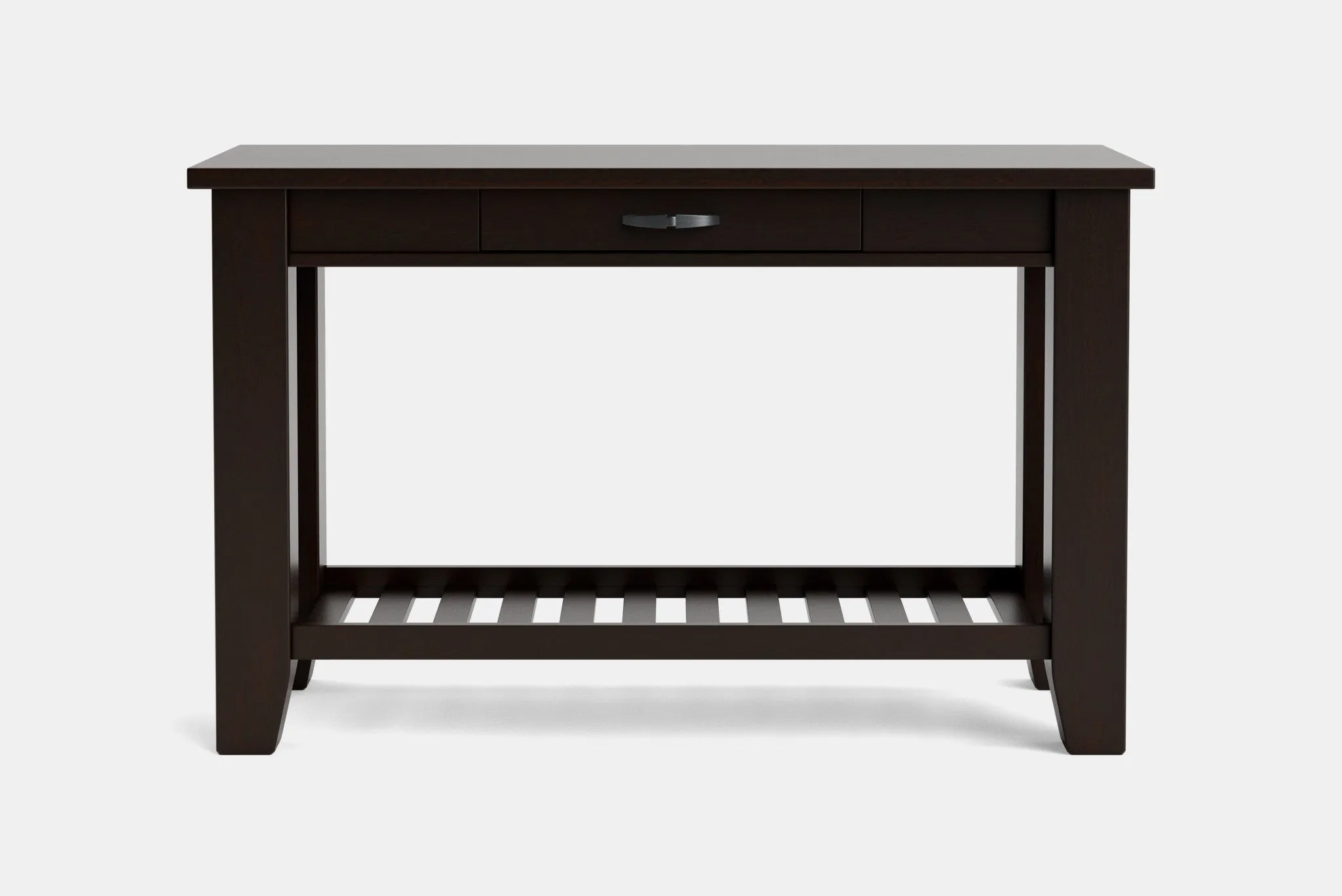 Ferngrove Hall Table with Rack & Drawer