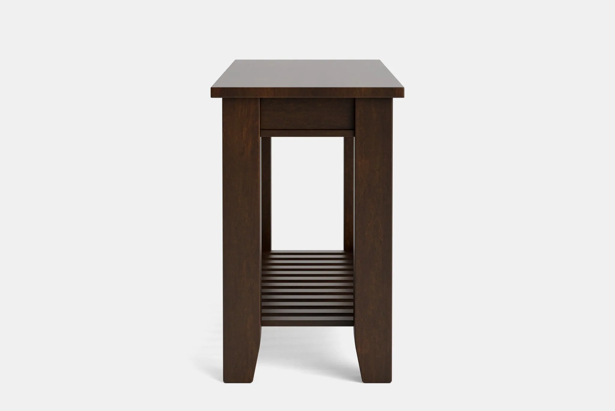 Ferngrove Hall Table with Rack & Drawer