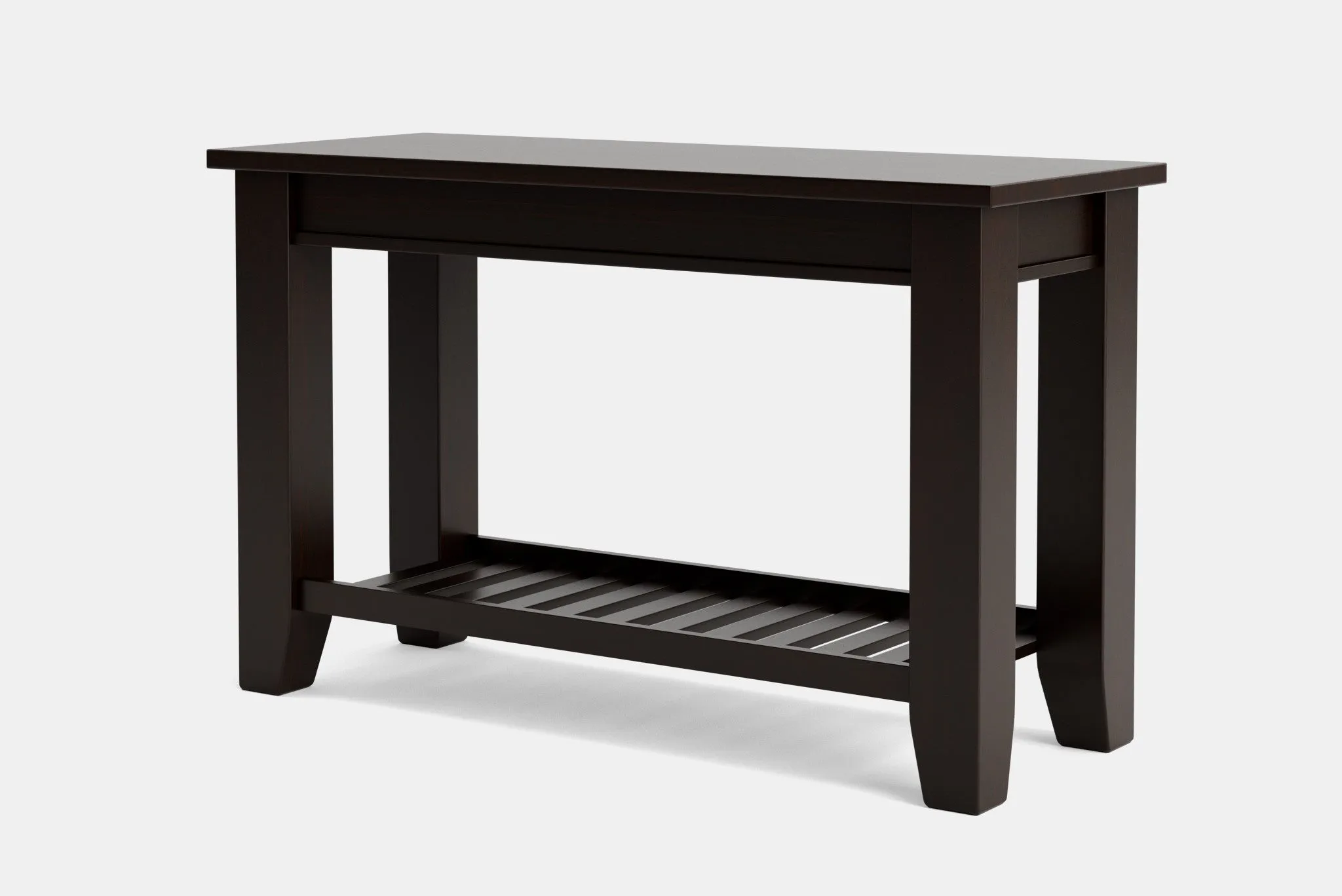 Ferngrove Hall Table with Rack & Drawer