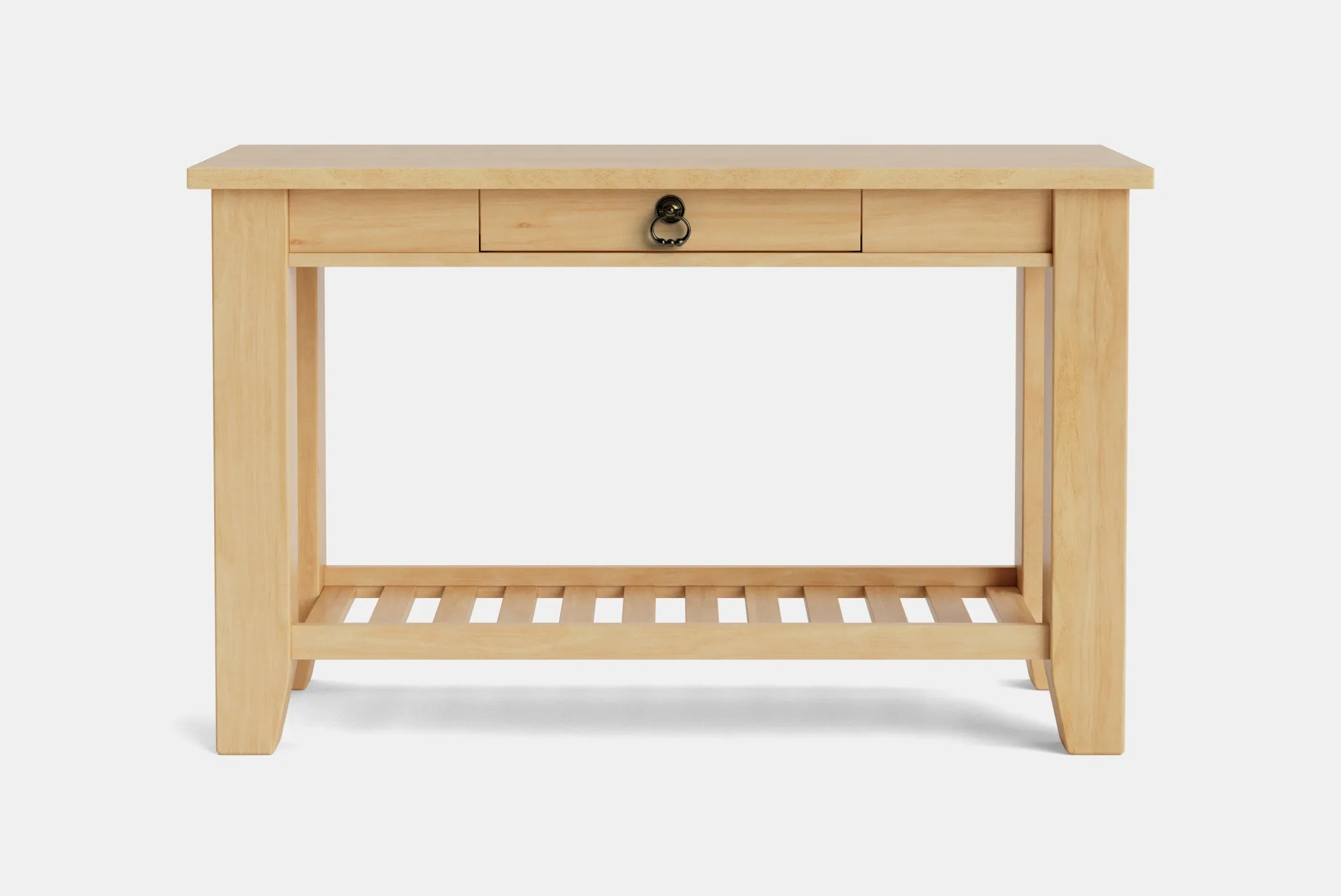 Ferngrove Hall Table with Rack & Drawer