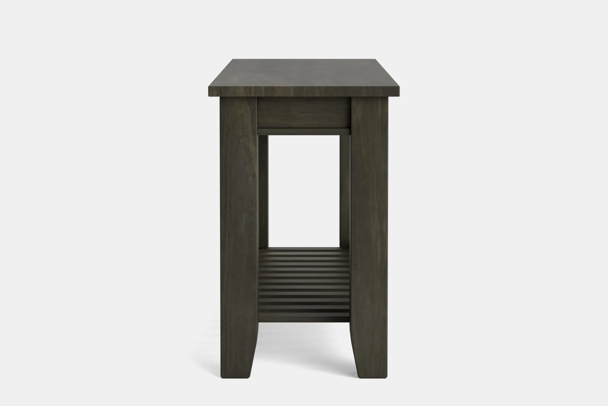 Ferngrove Hall Table with Rack & Drawer
