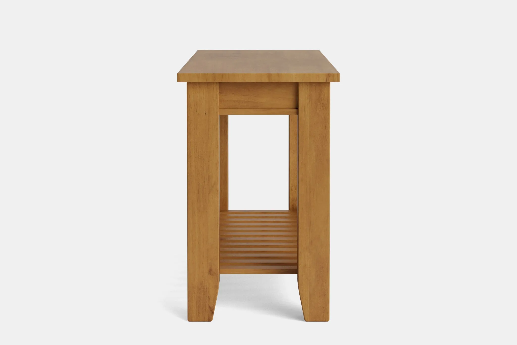 Ferngrove Hall Table with Rack & Drawer