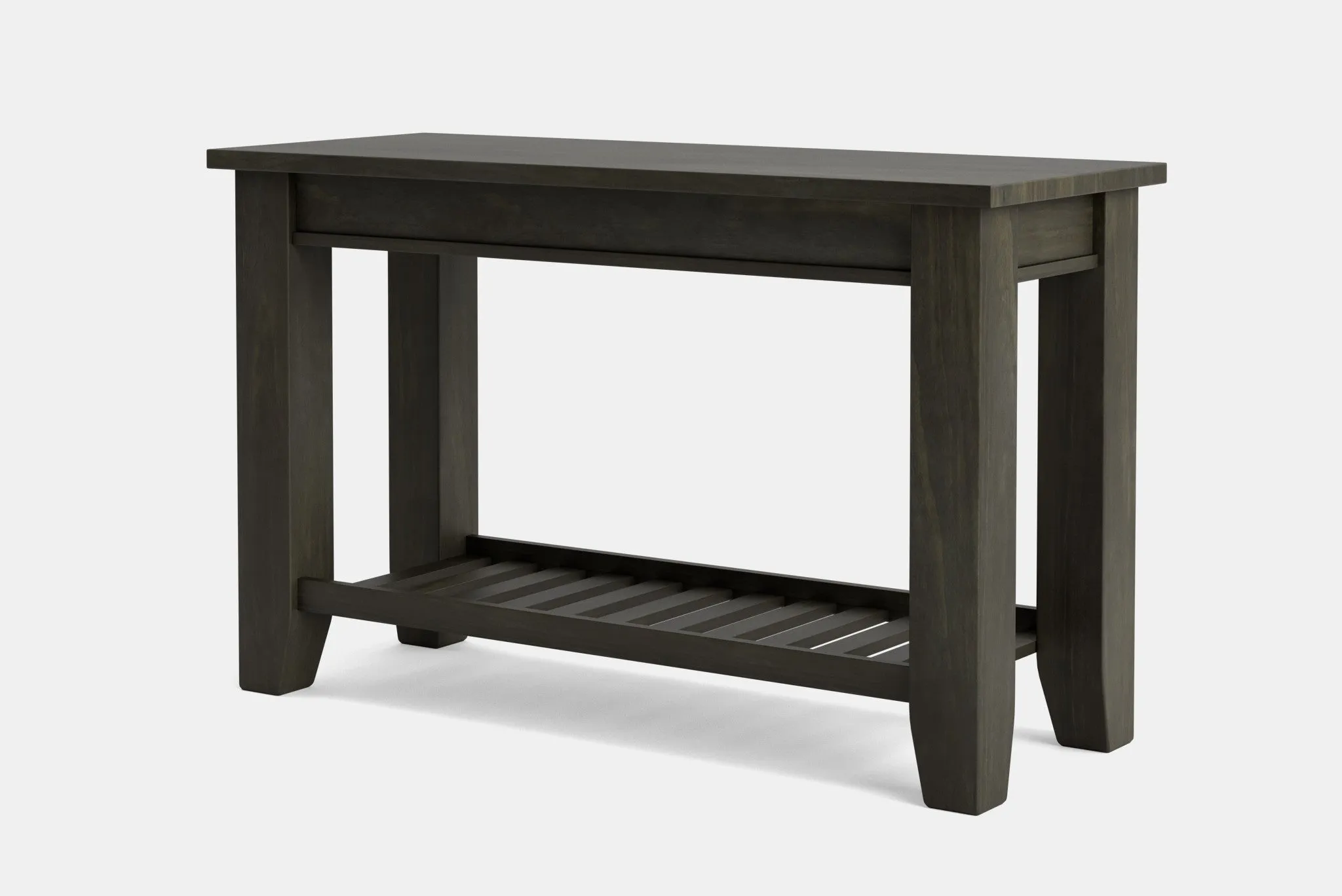 Ferngrove Hall Table with Rack & Drawer