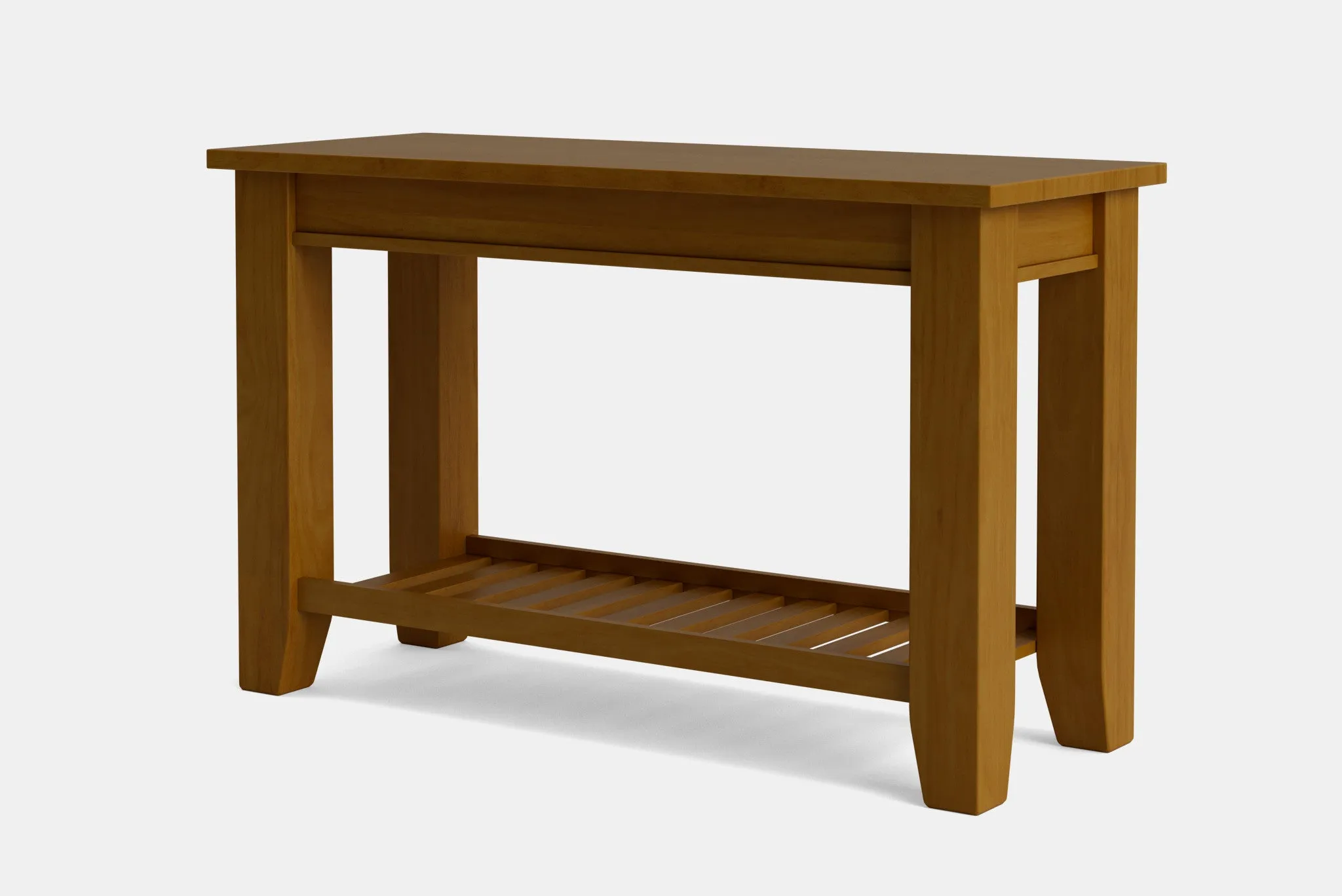 Ferngrove Hall Table with Rack & Drawer