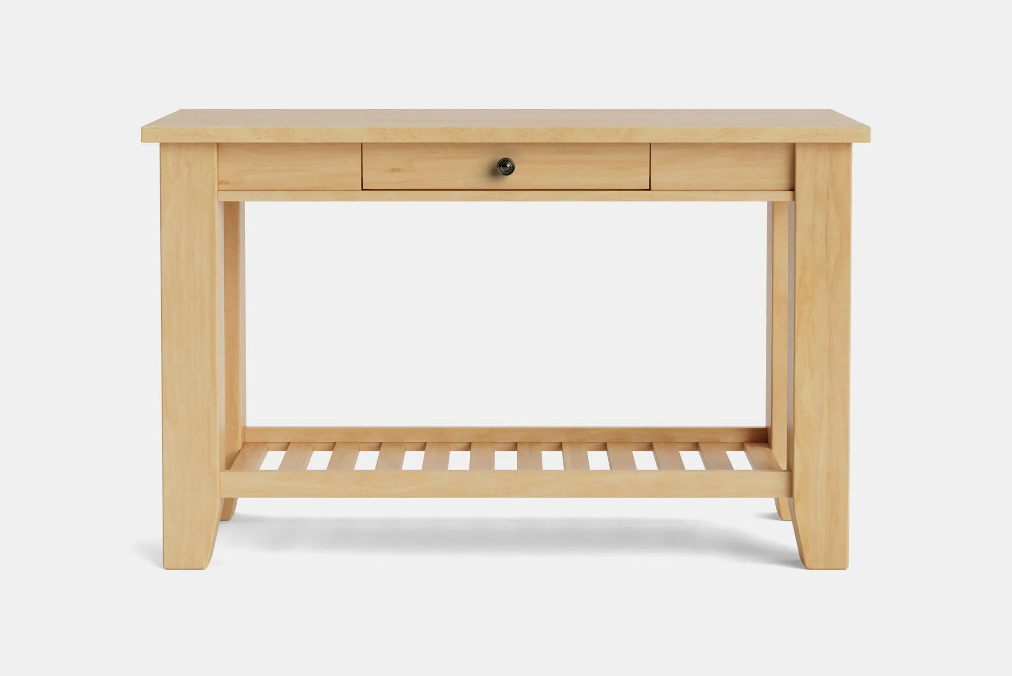 Ferngrove Hall Table with Rack & Drawer