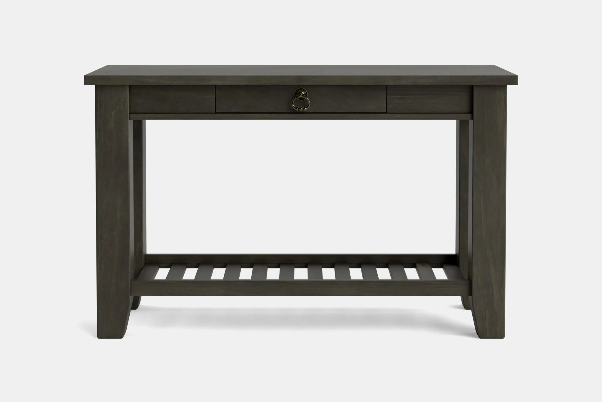 Ferngrove Hall Table with Rack & Drawer