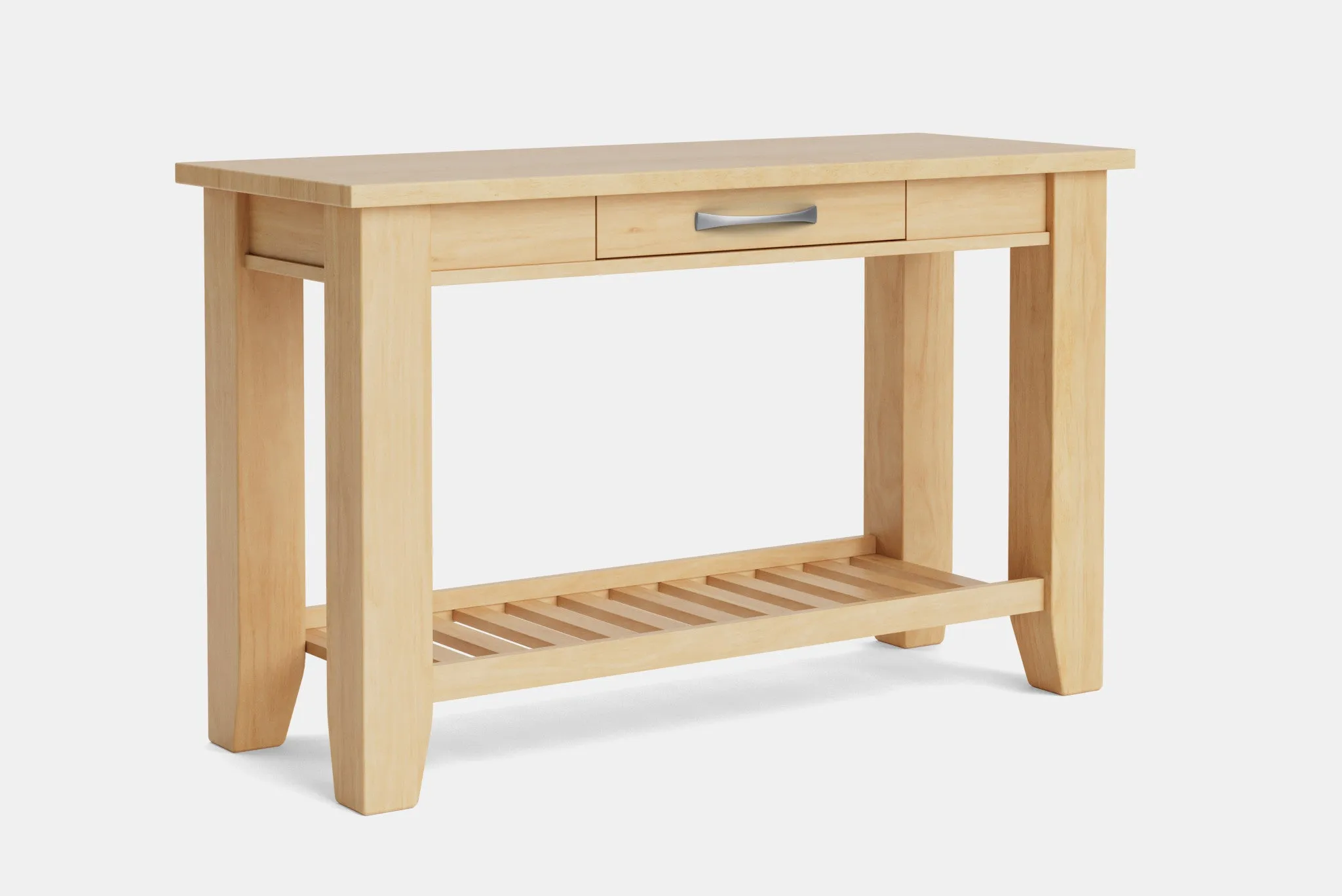 Ferngrove Hall Table with Rack & Drawer