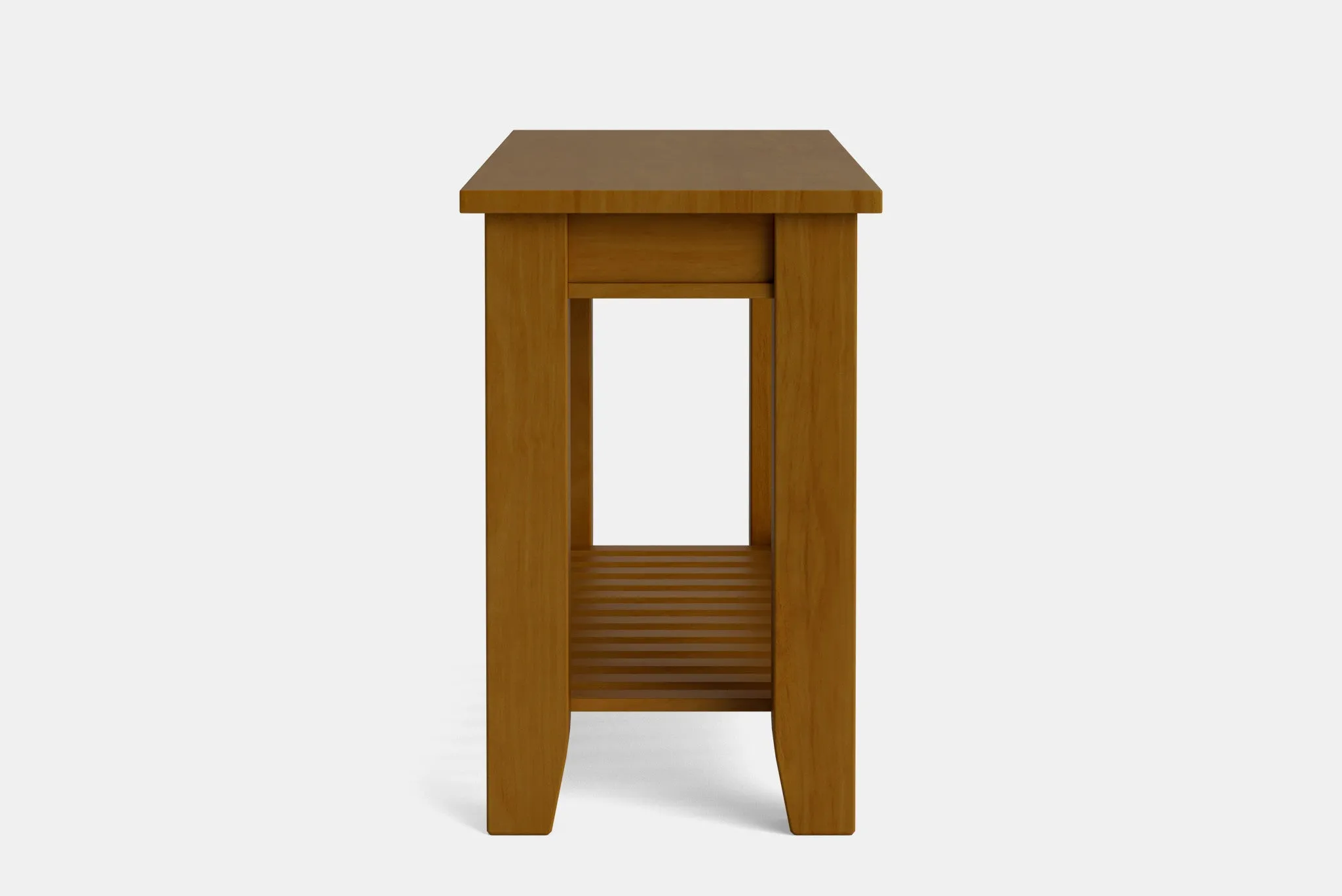 Ferngrove Hall Table with Rack & Drawer