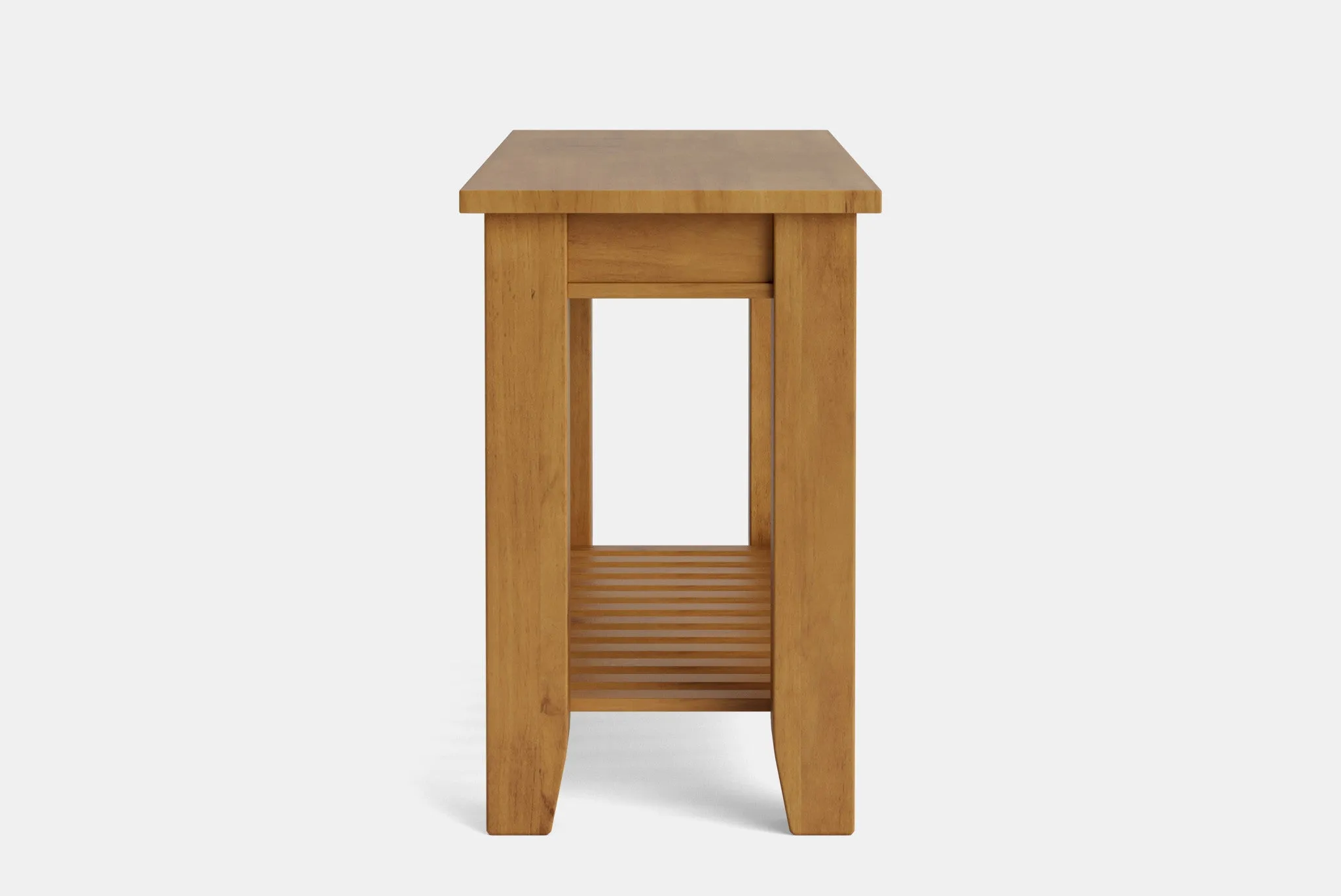 Ferngrove Hall Table with Rack & Drawer