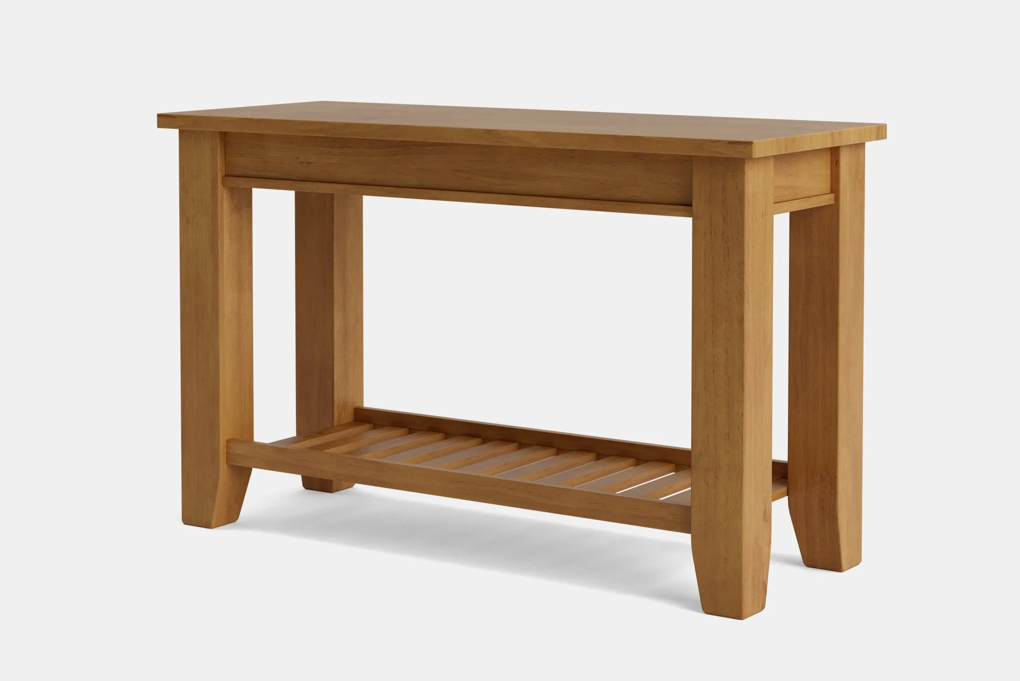 Ferngrove Hall Table with Rack & Drawer