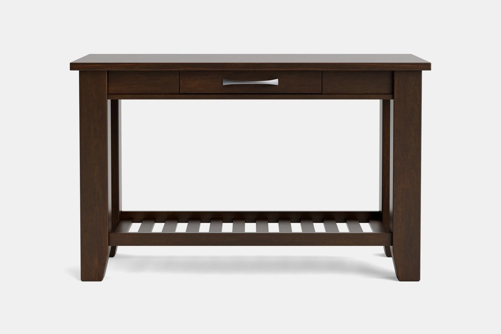 Ferngrove Hall Table with Rack & Drawer