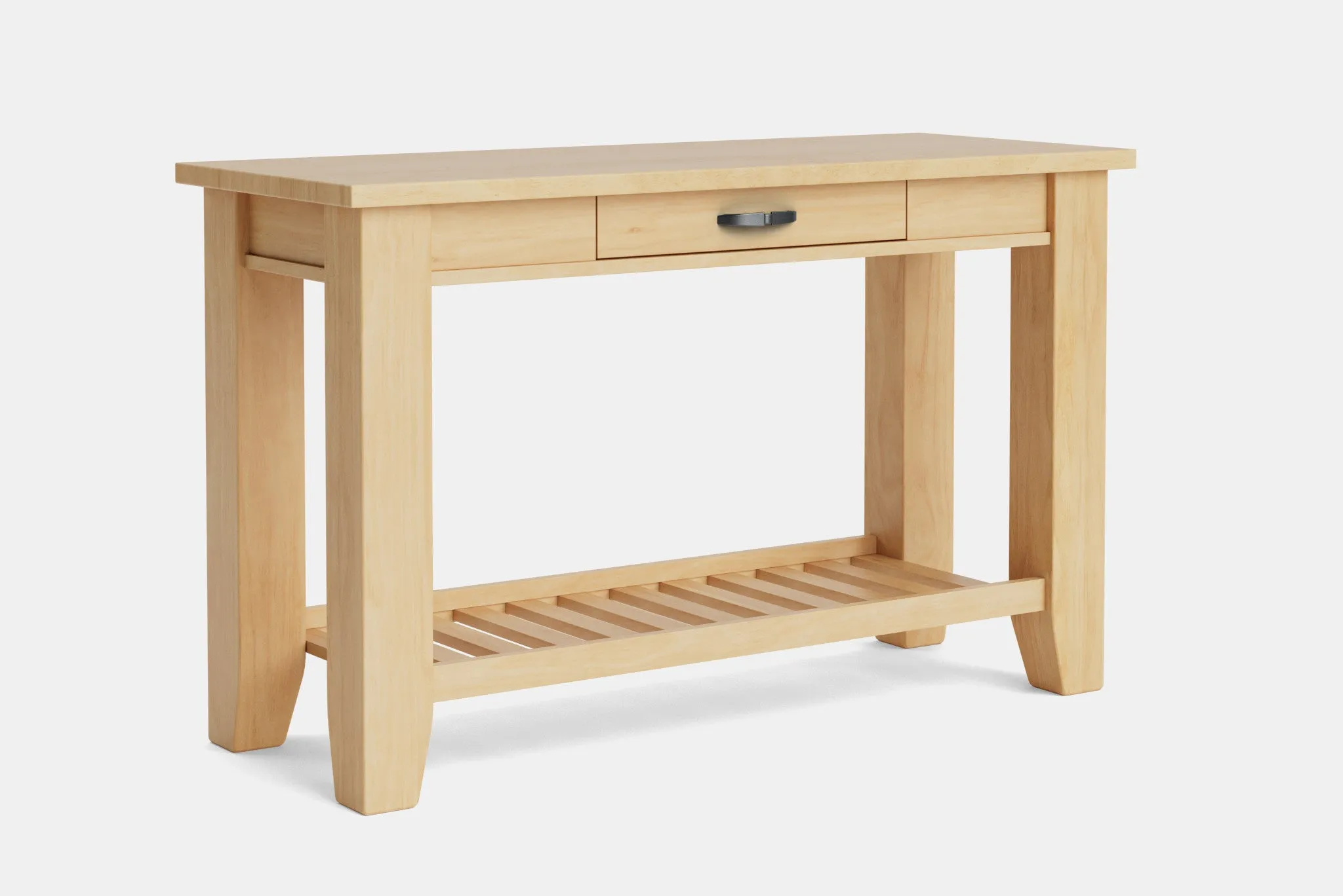 Ferngrove Hall Table with Rack & Drawer