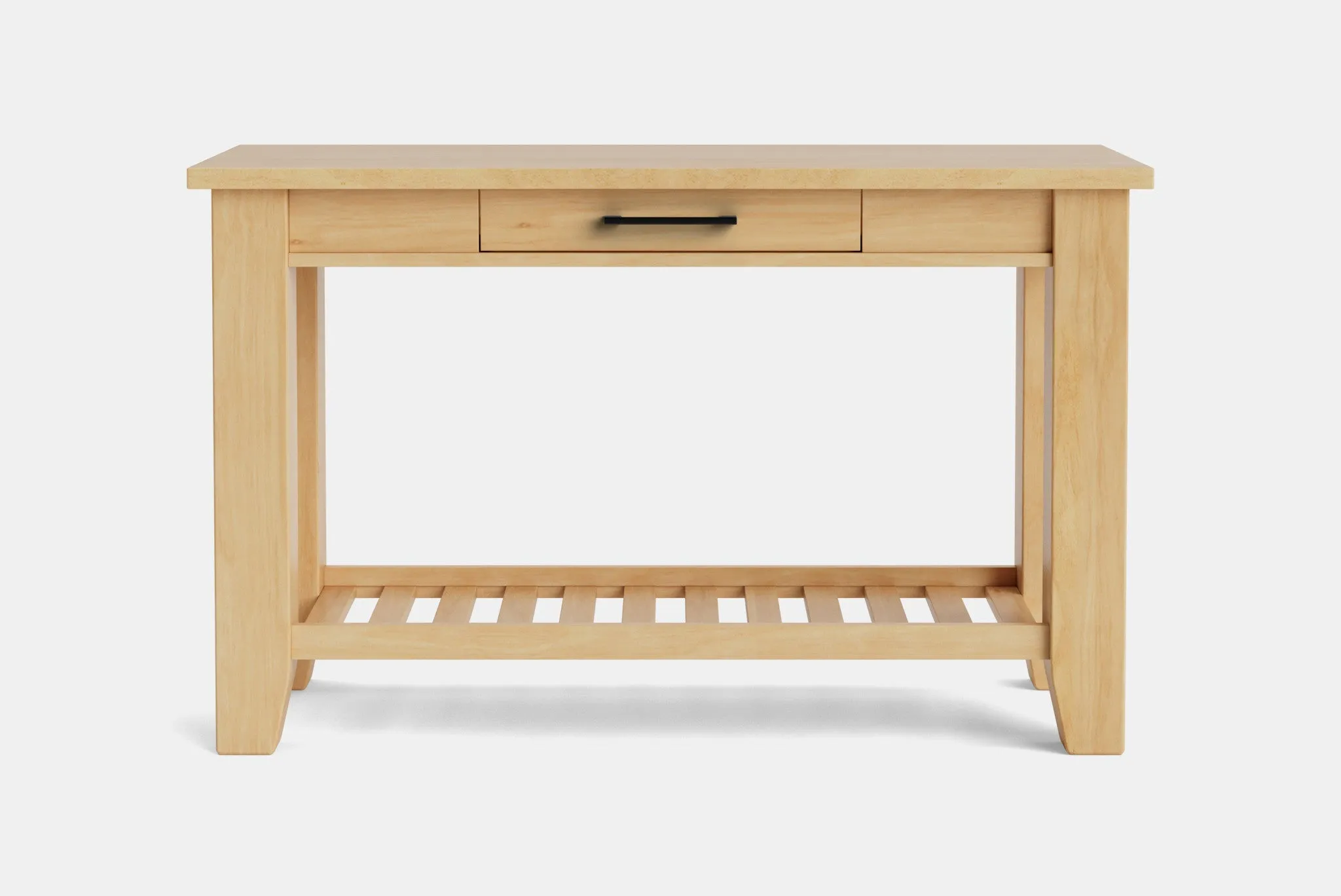 Ferngrove Hall Table with Rack & Drawer