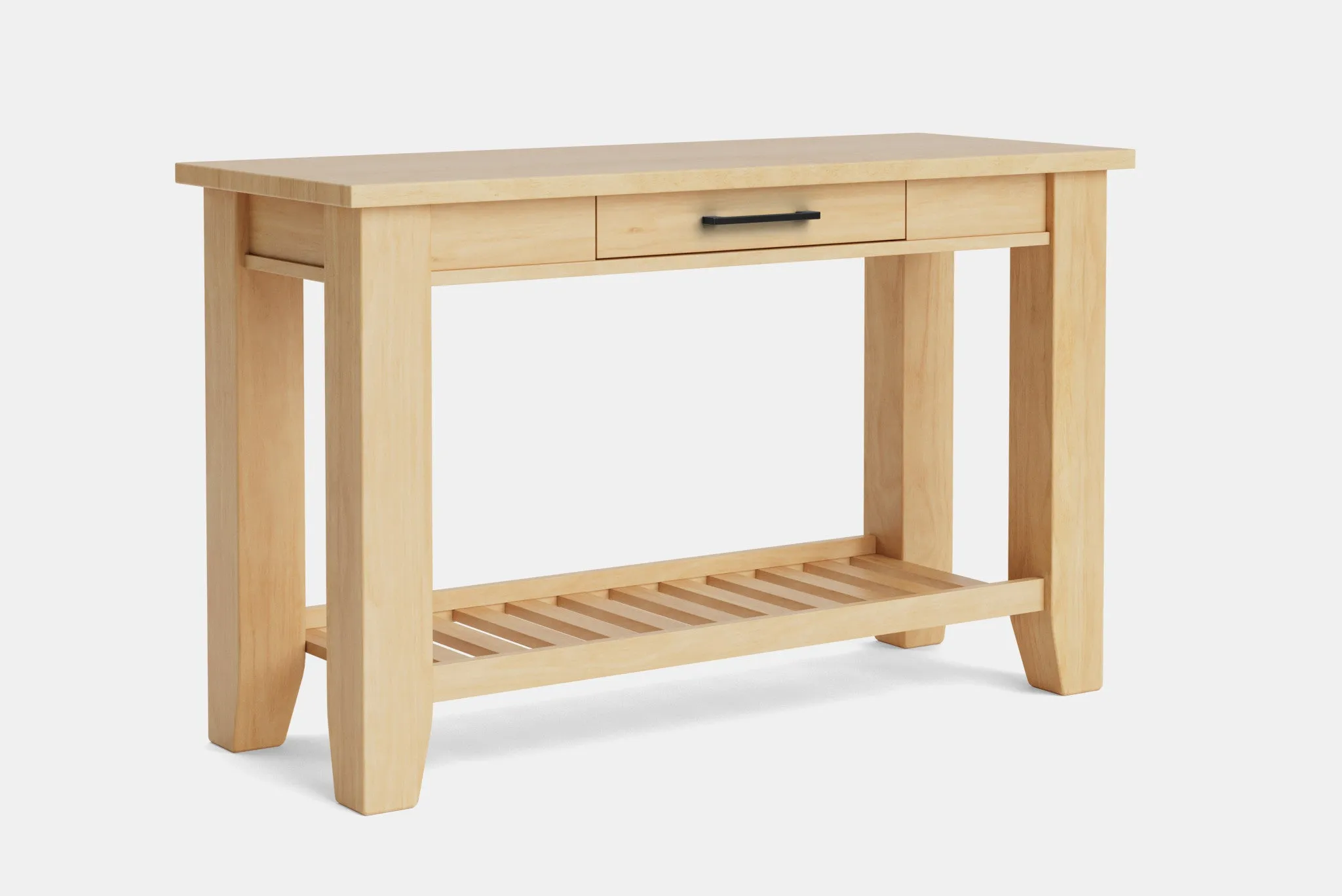 Ferngrove Hall Table with Rack & Drawer