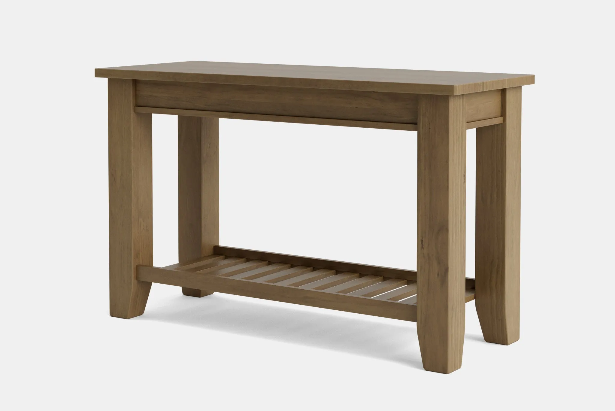 Ferngrove Hall Table with Rack & Drawer
