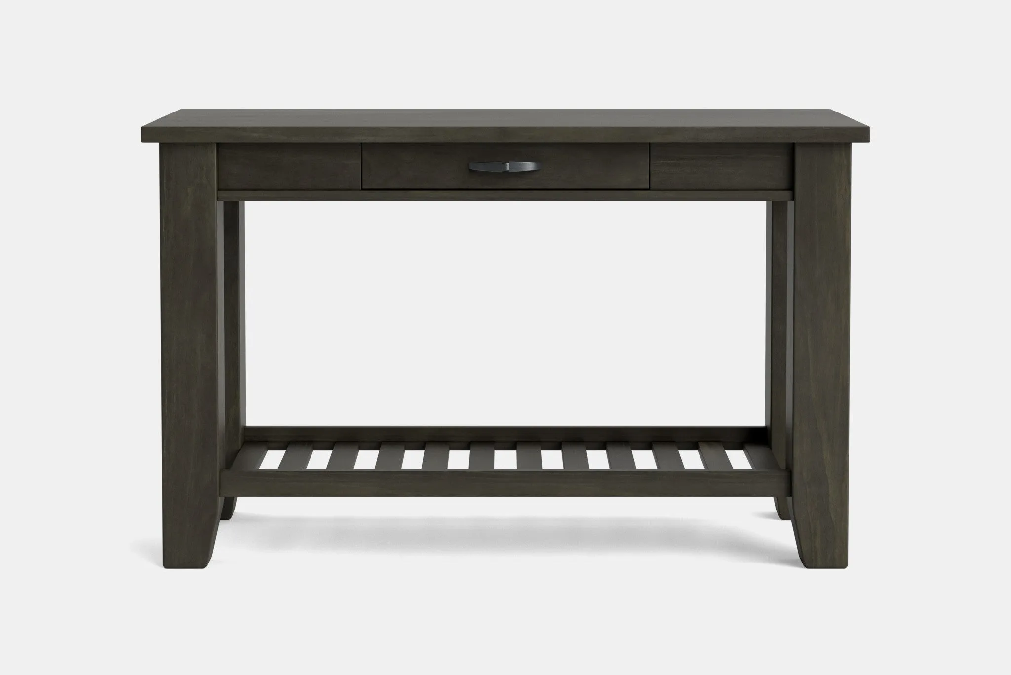 Ferngrove Hall Table with Rack & Drawer
