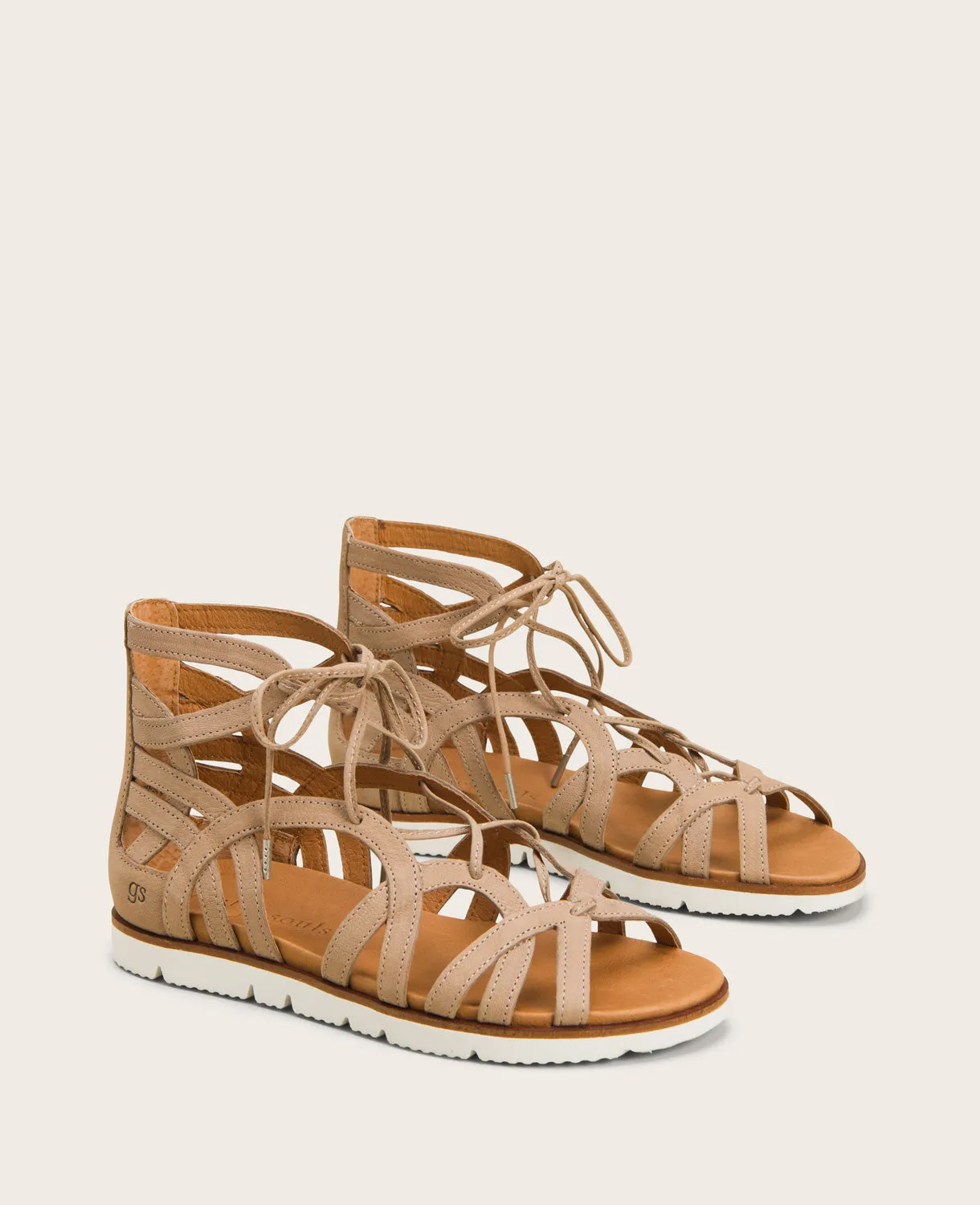 GENTLE SOULS - Lavern Lite Lace Up Gladiator