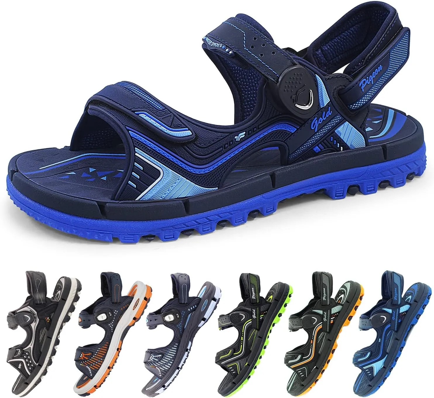 Gold Pigeon Shoes WATER RELEASE Unisex Sandals Easy SNAP LOCK Closure