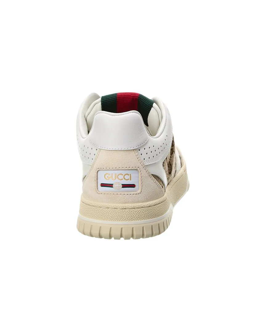 Gucci Re-Web GG Canvas & Leather Sneaker
