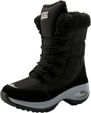 Hiking Boots for Men, Waterproof Boots Lightweight Warm Boots Lightweight Hiking Boot Womens Winter Shoes