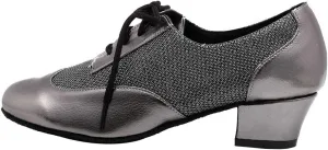 HROYL Women's Lace-up Latin Salsa Tango Practice Performance Ballroom Teacher Dance Shoes,YCL319